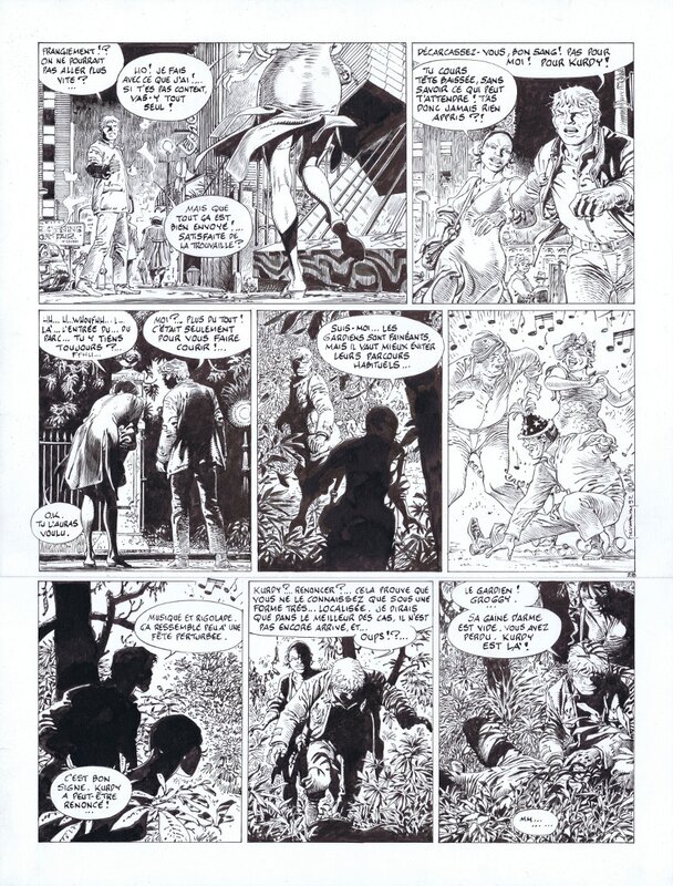 Jeremiah p28 T16 by Hermann, Hermann Huppen - Comic Strip