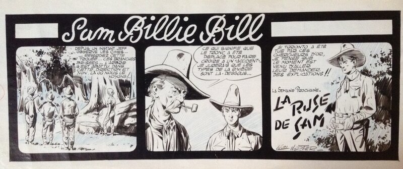 Sam BIllie Bill par Lucien Nortier, Roger Lécureux - Planche originale