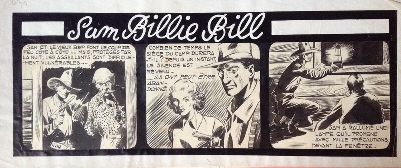 Sam BIllie Bill par Lucien Nortier, Roger Lécureux - Planche originale