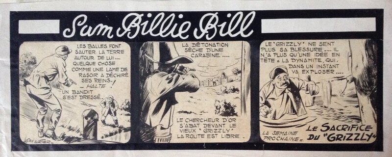 Sam BIllie Bill par Lucien Nortier, Roger Lécureux - Planche originale