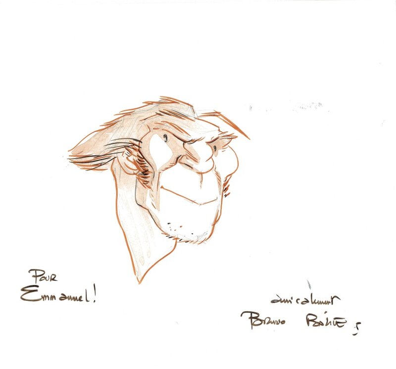 Bruno Bazile, Dédicace Les Avatars tome 3 - Sketch
