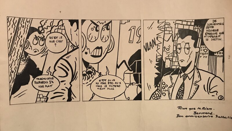 Bernard Vrancken - Bon Anniversaire - Comic Strip