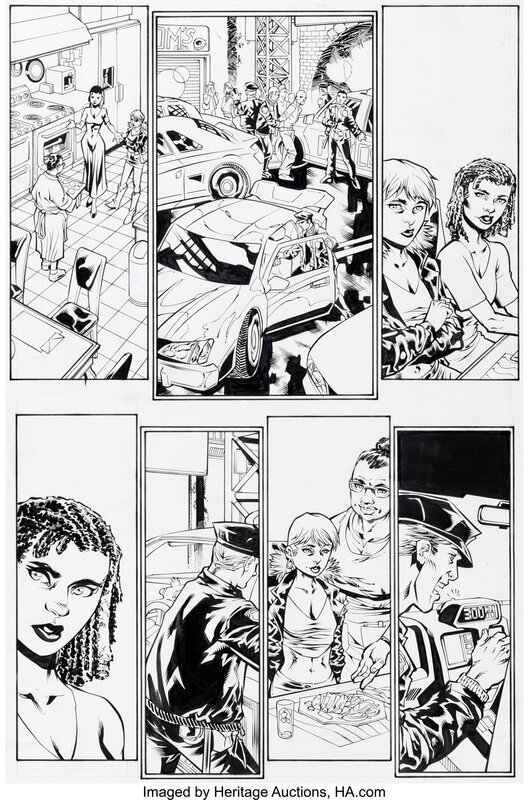 Iron Man #51 Page 5 par Michael Ryan - Planche originale