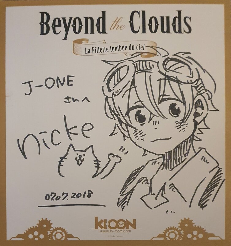 Beyond the Clouds par Nicke - Dédicace