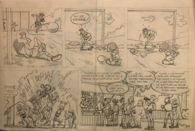 Daniël Desorgher, Jimmy Tousseul - Demi page - Comic Strip