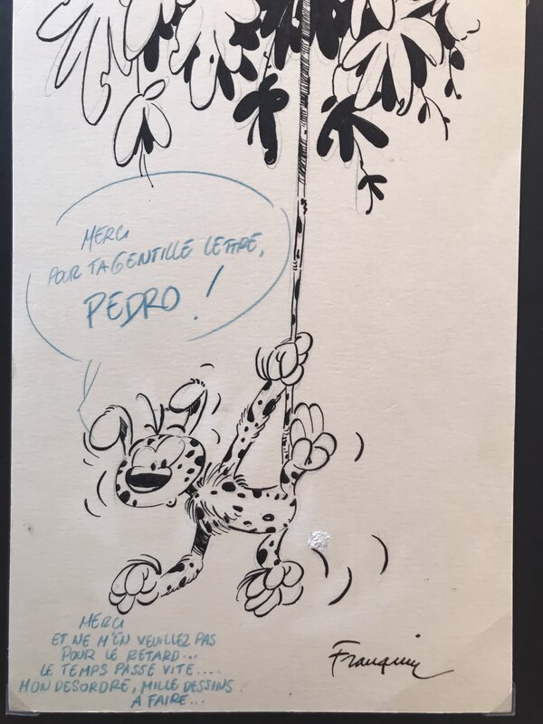 Marsupilami by André Franquin - Sketch