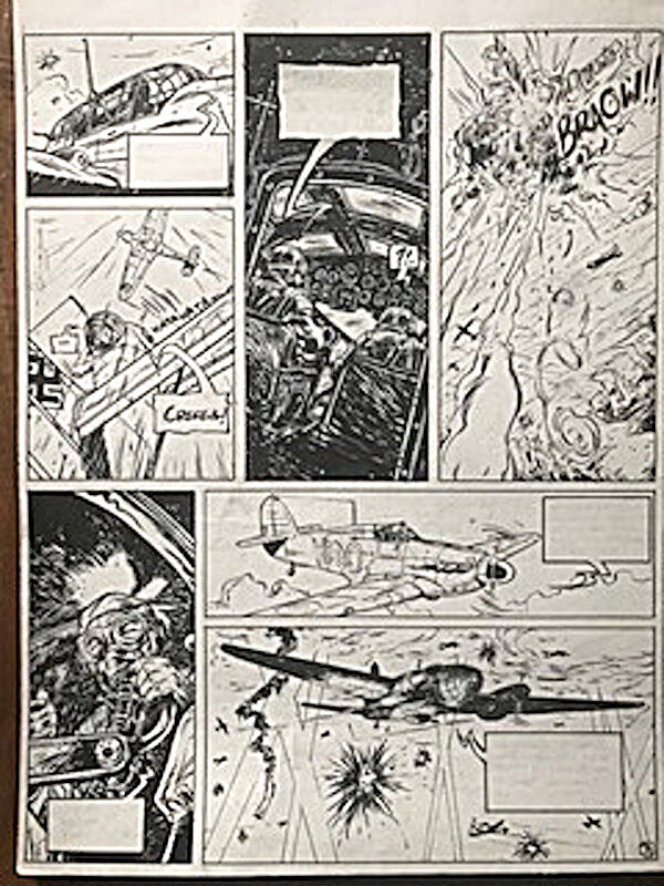 Brice Bingono, Le passeur : orphelin du reich - Planche originale