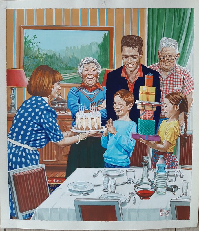 En vente - Publicité par Peter Glay - Planche originale