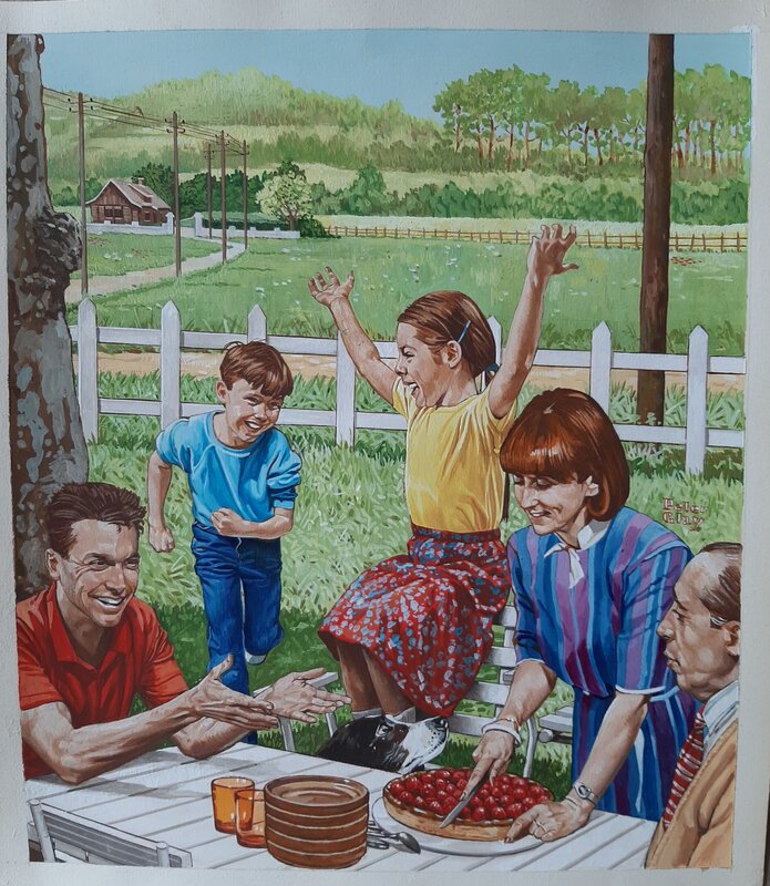 En vente - Publicité par Peter Glay - Planche originale