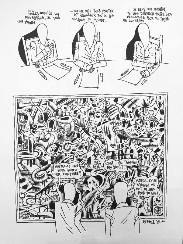No title by Le Fred Blin - Comic Strip