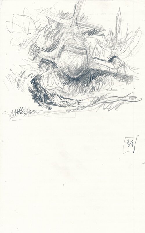 René Follet | 1988 | Le fils du lion 39 - Original art