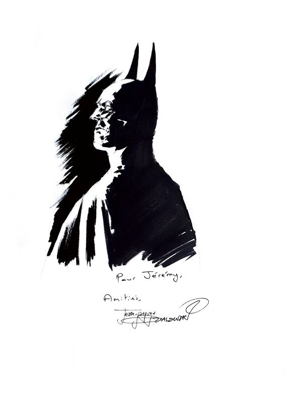 Batman par Jean-Jacques Dzialowski - Dédicace