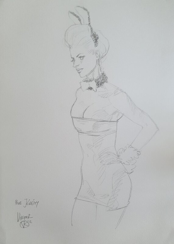 Bunny Girl by Viktor Kalvachev - Sketch