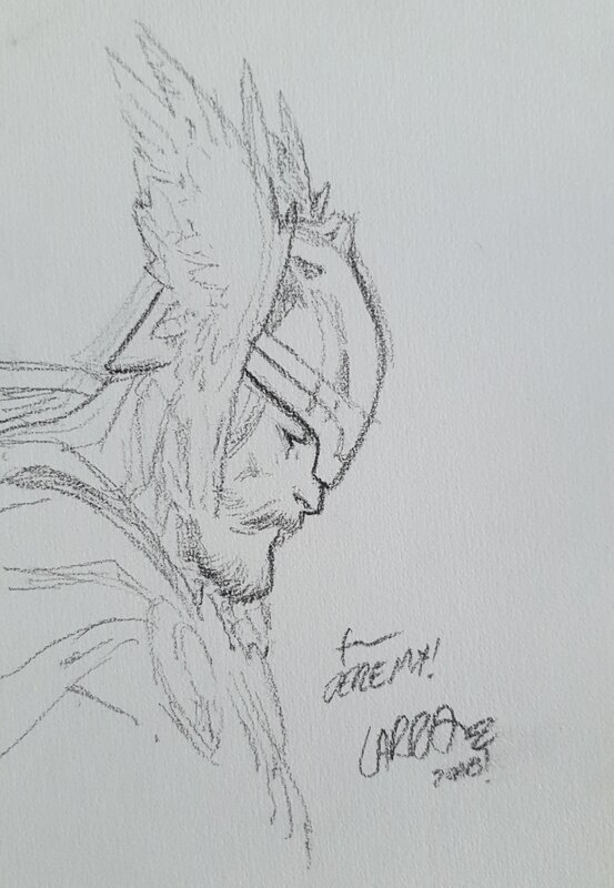 Thor by Pepe Larraz - Sketch