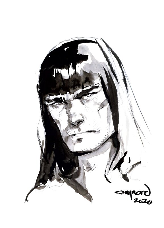 Conan by Cary Nord - Sketch