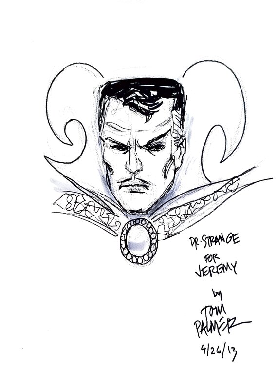 Doctor Strange by Tom Palmer - Sketch