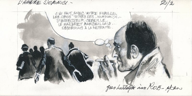 René Follet | 2013 | L'affaire Dominici - Planche originale