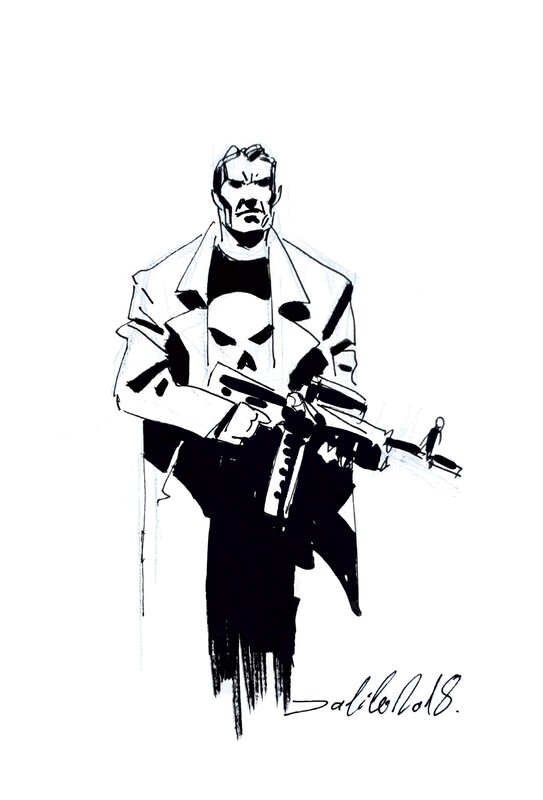 The Punisher by Talajic Dalibor - Sketch