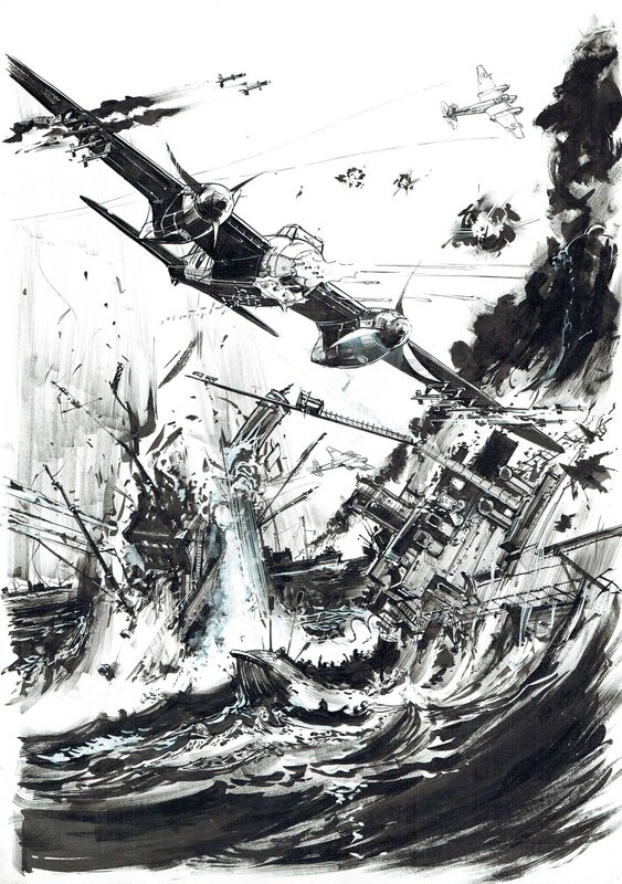 For sale - Burns Keith Out of the blue issue 1 page 1 - Comic Strip
