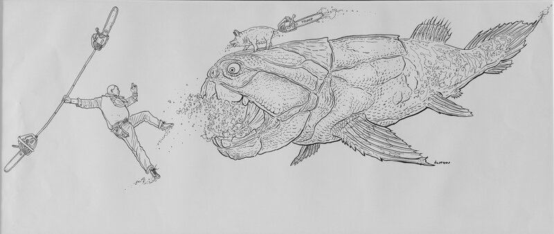 Geof Darrow - Original Illustration