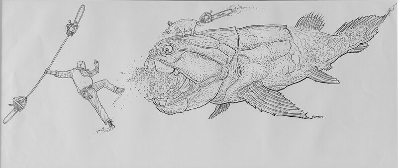 Geof Darrow - Original Illustration