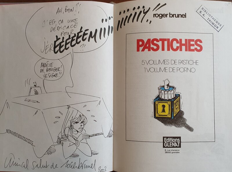 Pastiches by Roger Brunel - Sketch