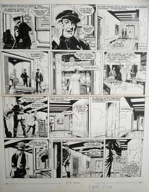 Jacques Flash by René Deynis - Comic Strip