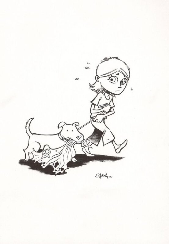 Marzi par Sylvain Savoia - Illustration originale