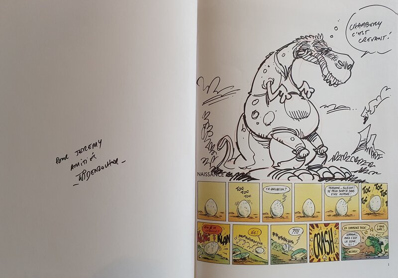Nabuchodinosaure by Roger Widenlocher - Sketch