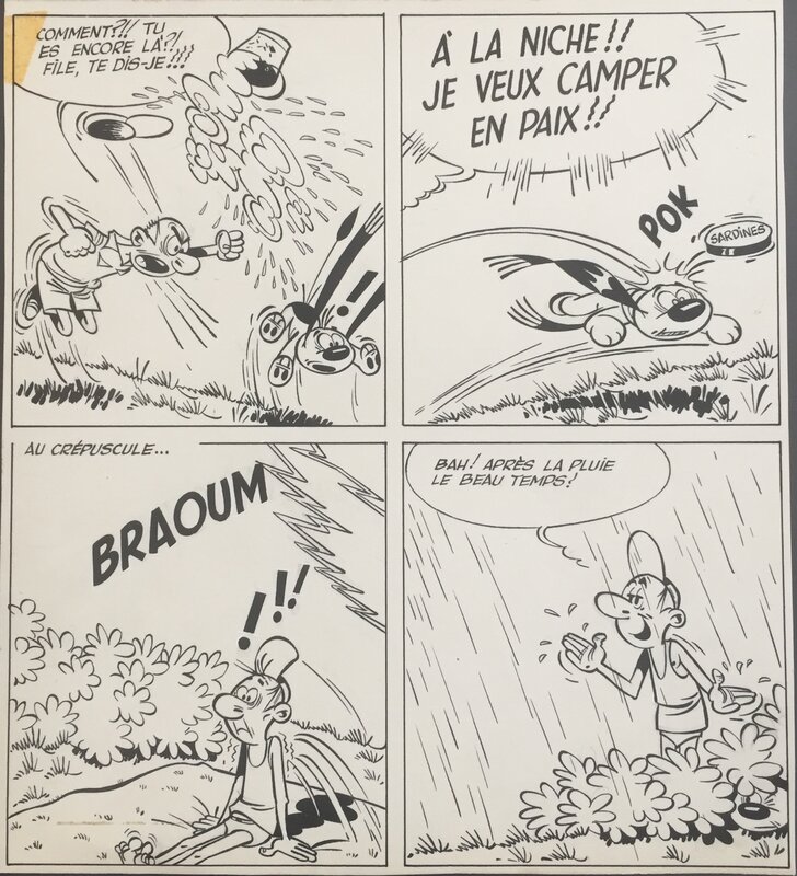 Bobosse par Marcel Remacle - Planche originale