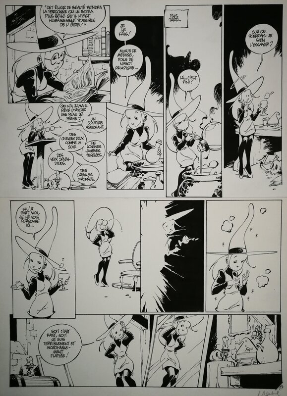 Clarke Mélusine planche 172 - Planche originale