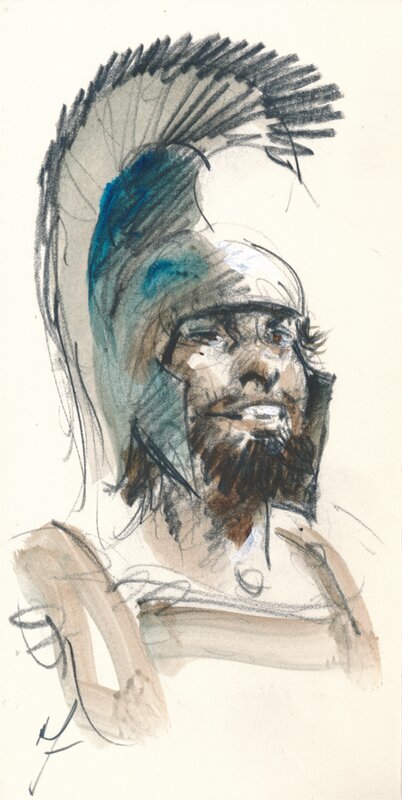 René Follet | 2003 | Ilias - Original art