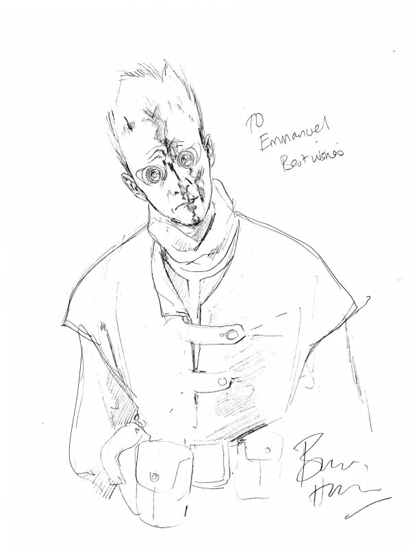 Bryan Hitch, Dédicace The Authority : The Doctor - Sketch