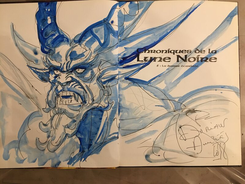 Olivier Ledroit, Chronique de la lune noire - Sketch