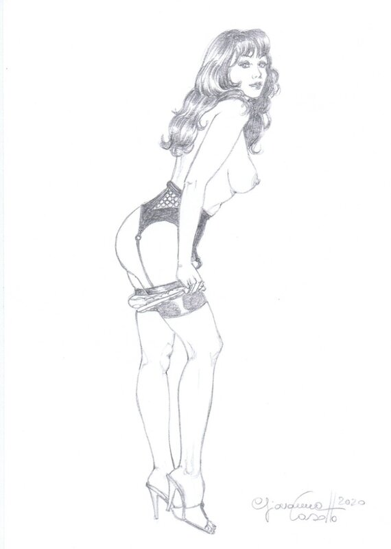 Pin-Up by Giovanna Casotto - Original Illustration