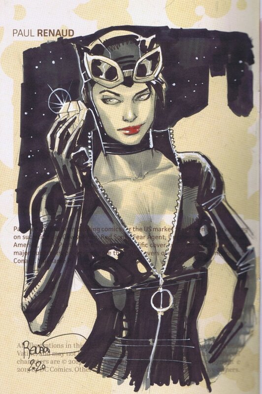 Catwoman par Renaud - Sketch