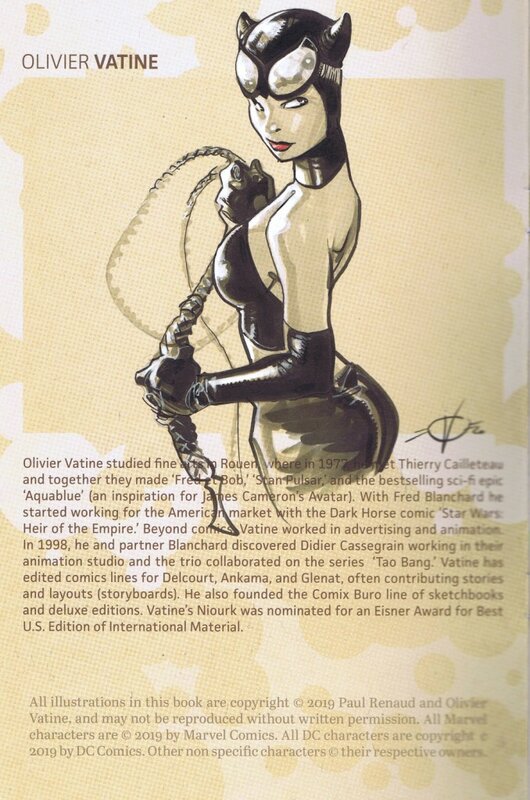 Catwoman par Vatine - Sketch