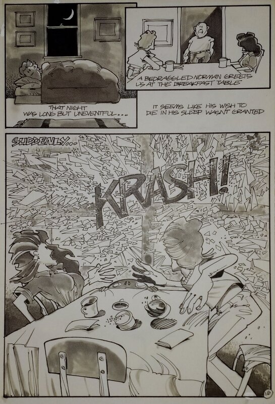 Bade Biker & Orson #3 page 16 by Jim Lawson - Comic Strip