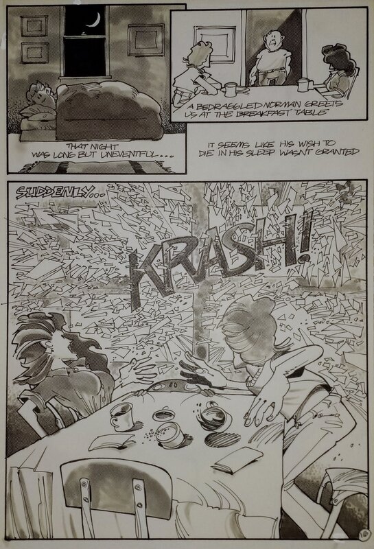 Jim Lawson, Bade Biker & Orson #3 page 16 - Planche originale