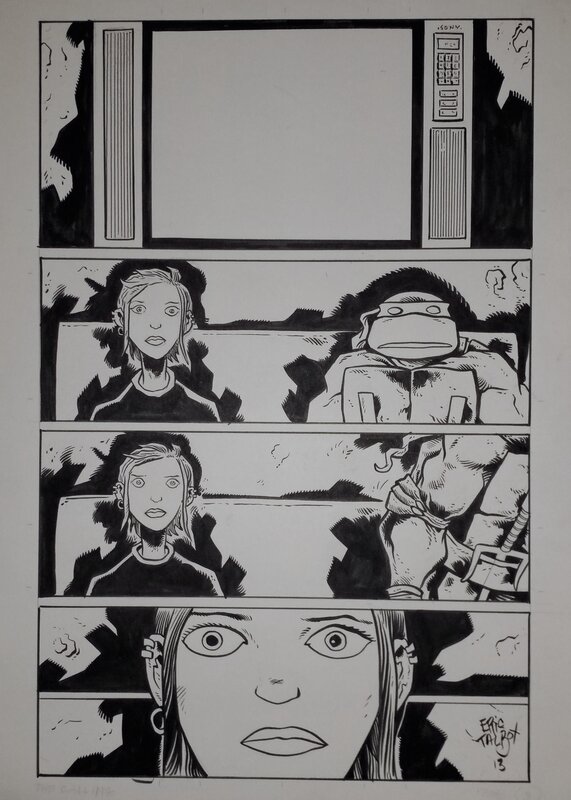 Jim Lawson, Raphael Bad Moon Rising #2 page 20 - Comic Strip