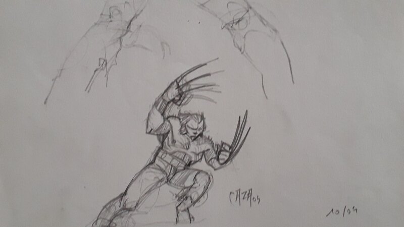 Wolverine by Caza - Comic Strip