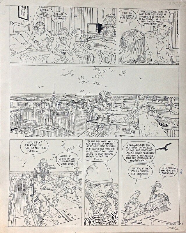 Bouche du diable by François Boucq - Comic Strip