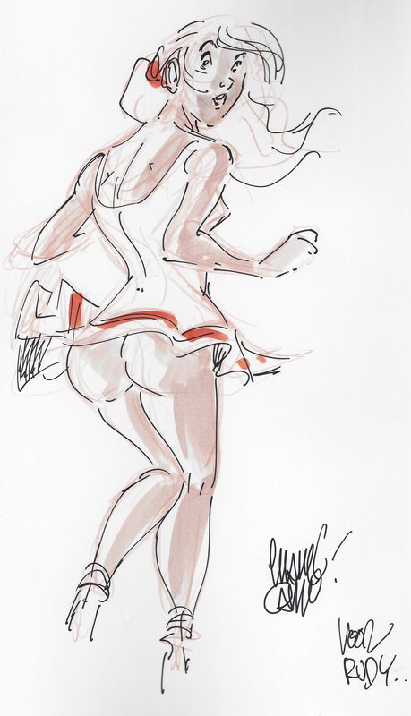 Charel Cambré, Wiske 'in haar bloot gat' - Sketch