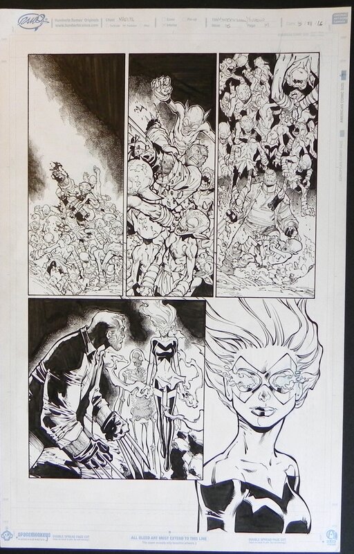 Ramos Humberto, Extraordinary x-men ep.16 - Planche originale