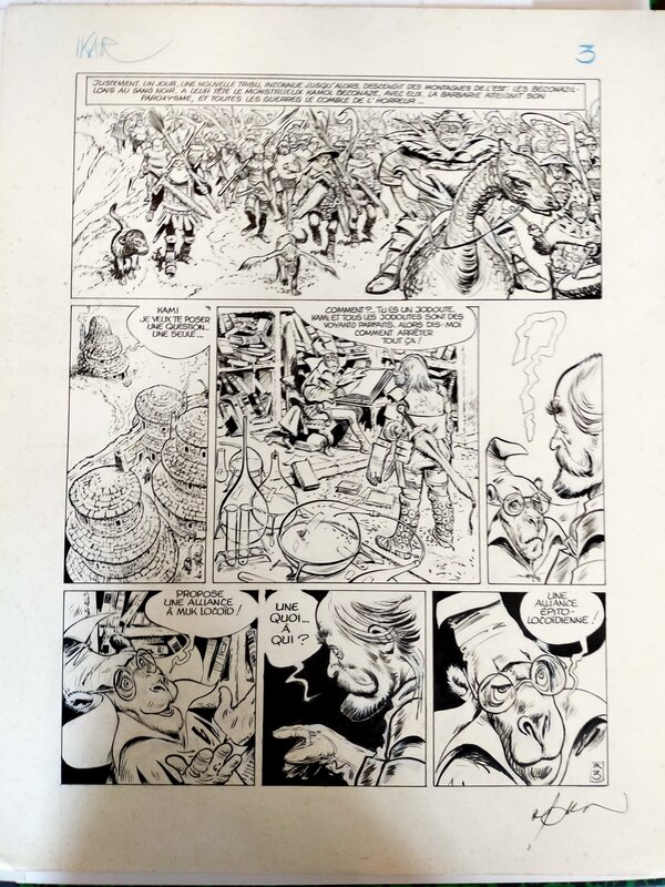Ikar 1, pl. 3 by René Follet - Comic Strip
