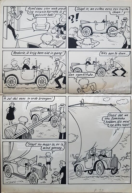 Jef Nys dolle fratsen - Comic Strip