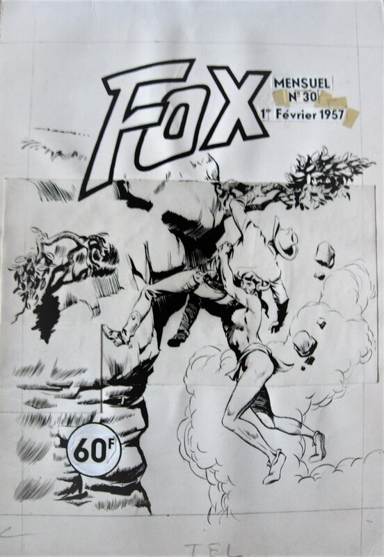 Couverture FOX n 30 par Aurelio Galep , Galleppini - Couverture originale