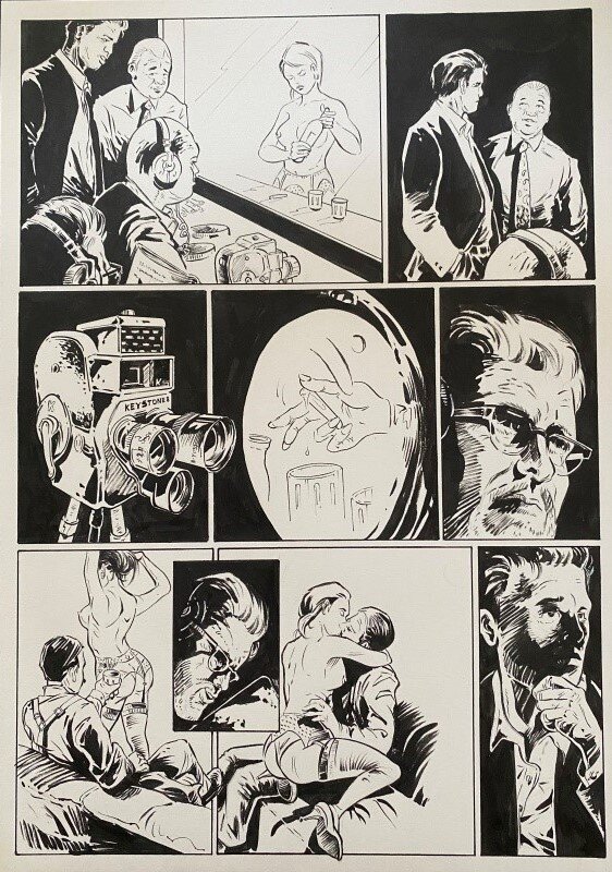 Afif Ben Hamida, Philippe Pelaez, Chroniques américaines T2 - Cr5 - Comic Strip