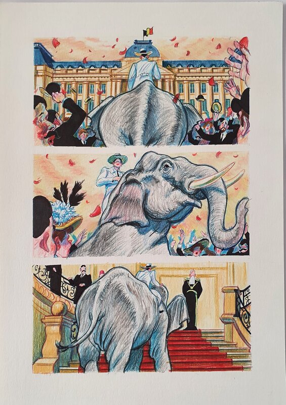 Thibau Vande Voorde, De koning en de kever - Comic Strip