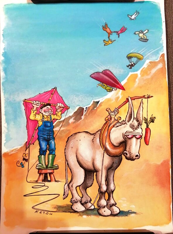 Katou, Couverture du Psikopat 79 - Original Cover